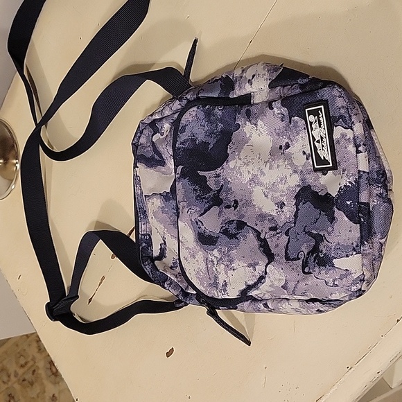 Eddie Bauer Handbags - Womens Eddie Bauer travel purse. It is a navy camouflage rip stop fabric.
